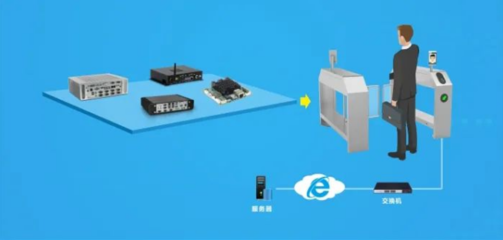 人脸识别闸机推广普及，华北工控提供智能嵌入式硬件与计算机系统集成服务